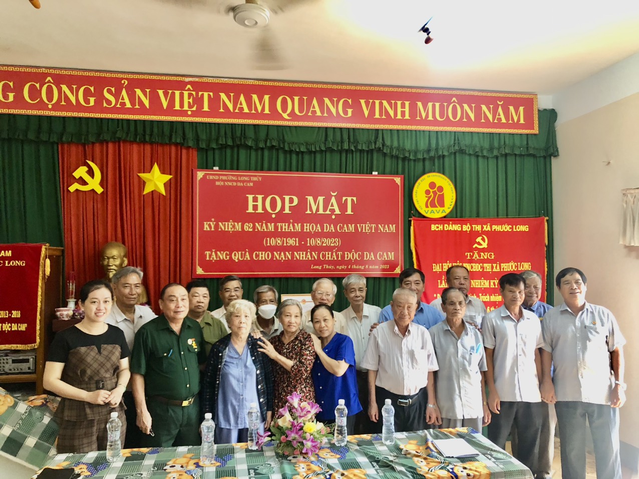 Họp mặt kỷ niệm 62 năm ngày thảm họa da cam Việt Nam (10/8/1961 - 10/8/2023)